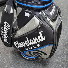 Used Cleveland STAFF BAG Mens Cart Bag Black 11497-S000152117