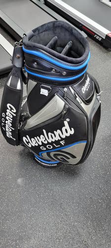 Used Cleveland STAFF BAG Mens Cart Bag Black 11497-S000152117