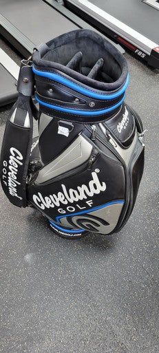 Used Cleveland STAFF BAG Mens Cart Bag Black 11497-S000152117