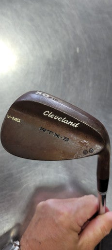 Used Cleveland RTX 3 V-MG50.10 Golf Wedge Mens RH 50 Degree 11497-S000152116