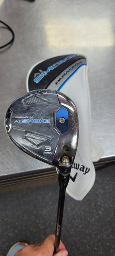 Used Callaway PARADYM AI SMOKE MAX Mens Fairway Wood RH 3 Wood 11497-S000152107