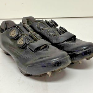Giant Charge Pro Black Dual Boa-Coiler Mountain Bike Shoes US 10.5 EU 43.5