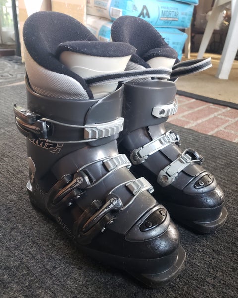 KIDS YOUTH 20.0 ROSSIGNOL COMP J3 Ski Boots (YOUTH 2) *USED WASHED & CLEAN 246mm