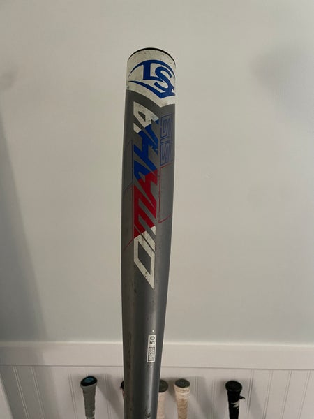 Louisville Slugger Omaha 519 Alloy BBCOR Certified Bat (-3) 30 oz 33" (Used)