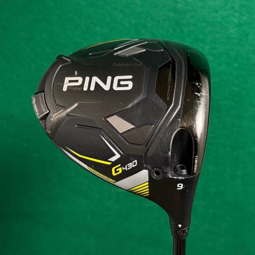 Ping G430 LST 9 Driver Project X HZRDUS Smoke RDX 6.0 Graphite Stiff w/ HC