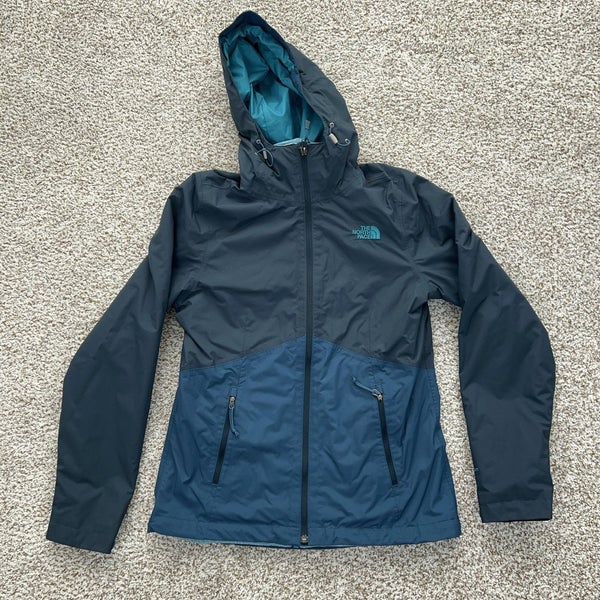 North Face Jacket Women Small DryVent Hooded Full Zip 3 in 1 Outdoor Winter Gorp