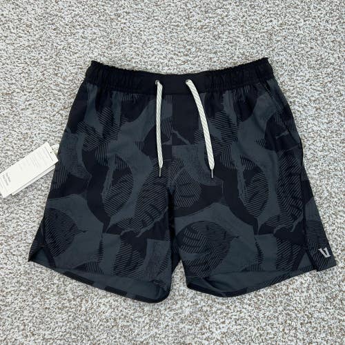 Vuori Short Mens Small Charcoal Trail Lined Performance Running Athletic Sport