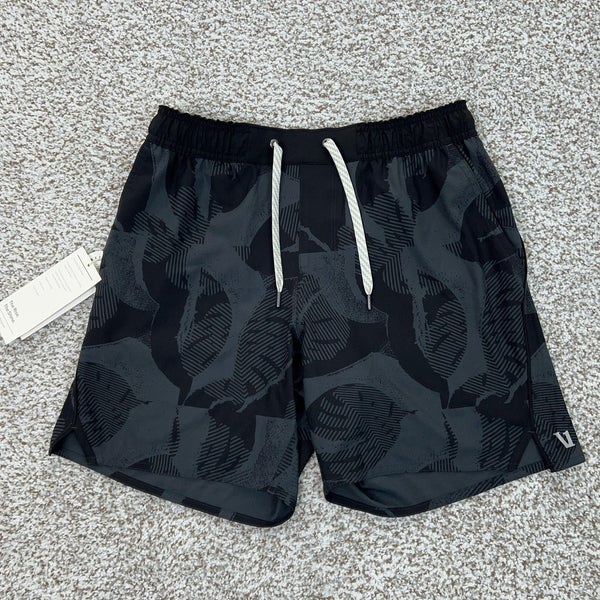 Vuori Short Mens Small Charcoal Trail Lined Performance Running Athletic Sport