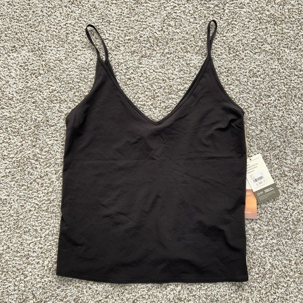 Vuori Tank Top Womens XS Villa Cami Black Performance Casual Basic Relaxed Top