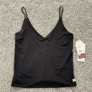 Vuori Tank Top Womens XS Black Villa Cami Performance Athletic Relaxed Casual