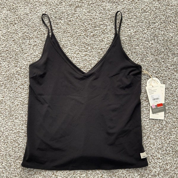 Vuori Tank Top Womens XS Black Villa Cami Performance Athletic Relaxed Casual