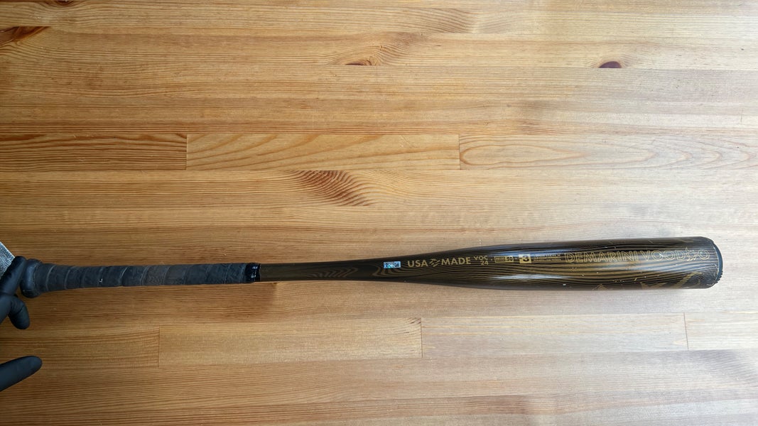 2024 DeMarini Voodoo One Alloy BBCOR Certified Bat (-3) 30 oz 33"