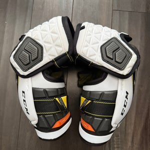 New Pro Stock CCM Ultra Tacks Pro Extended Cuff Elbow Pads Senior Medium