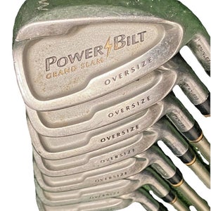 PowerBilt Oversize Iron Set 5-PW,SW RH Petite Ladies Graphite 5i 35.5" New Grips
