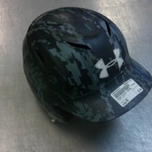 Used Under Armour BH100 Batting Helmet Mask Grey MD 11339-S000193615
