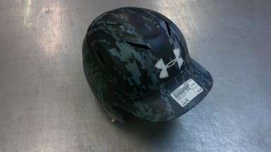 Used Under Armour BH100 Batting Helmet Mask Grey MD 11339-S000193615