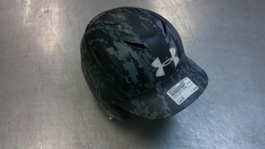 Used Under Armour BH100 Batting Helmet Mask Grey MD 11339-S000193615