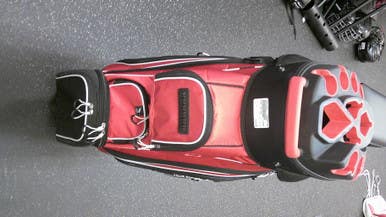 Used HIMAL CART BAG Mens Cart Bag Red 11339-S000193976