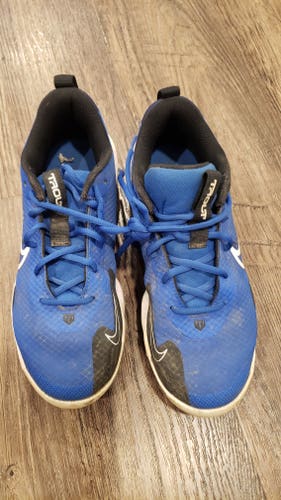 Blue Kid's 6Y (Big Kids / Youth) Youth Nike Low Top Molded Cleats (Used)