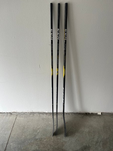 3 Senior CCM Super Tacks AS1 Left Hand Hockey Stick Galchenyuk Pattern Pro Stock (New)