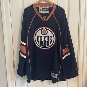 Authentic Vintage Reebok Edmonton Oilers Jersey Size XXL 2XL