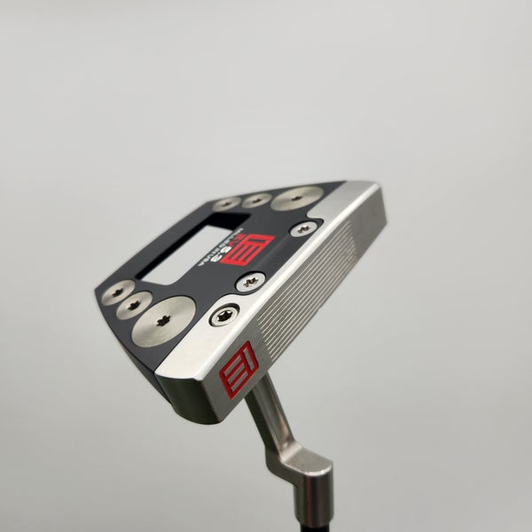 2023 EVNROLL EV5.3 SATIN/BLACK SLANT NECK PUTTER 34" +HC VERYGOOD