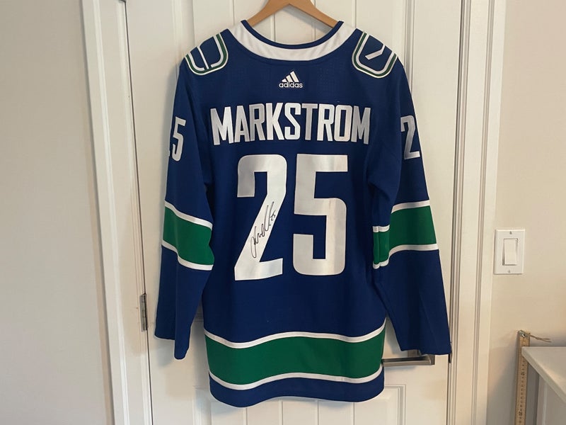 Authentic Adidas Vancouver Canucks Jacob Markstrom Size 54 XL Extra Large