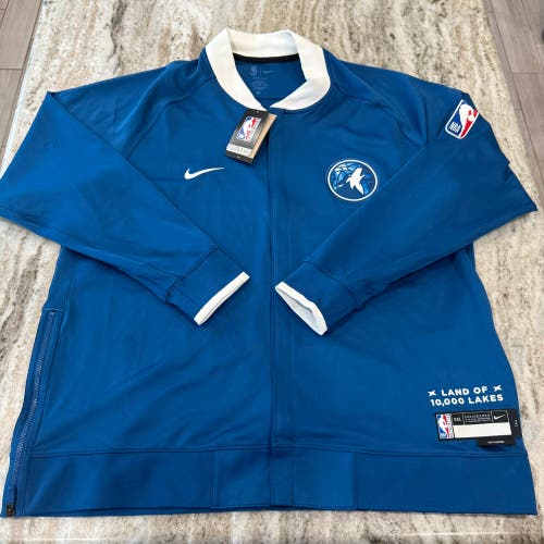 Nike NBA Authentics Minnesota Timberwolves Jacket FB6707-476 Men's Sz XXL-Tall 

New With Tags-Rare