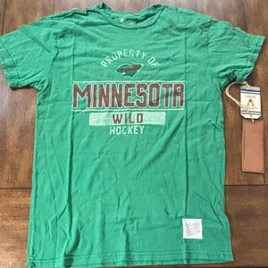 Minnesota Wild 47 Retro Brand T-Shirt Adult Small NWT