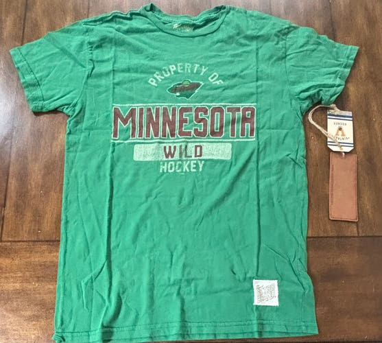 Minnesota Wild 47 Retro Brand T-Shirt Adult Small NWT