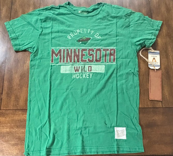 Minnesota Wild 47 Retro Brand T-Shirt Adult Small NWT