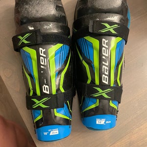 Youth Bauer 10" Shin Pads (Used)