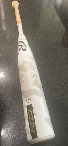 2025 Rawlings Icon Composite USSSA Certified Bat (-8) 23 oz 31" (Used)