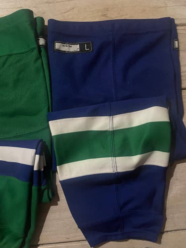 Blue Senior Large CCM Socks Pro Stock (Used)