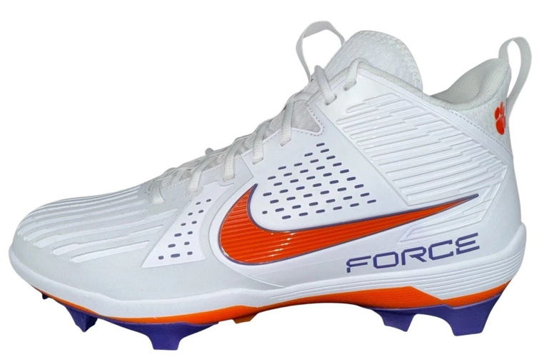 Nike Force Savage Pro 3 Football Cleats Mens Size 16 Clemson Tigers Sneakers New