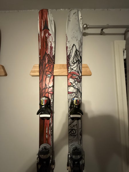 2023 Park 165 cm Atomic Bent 90 Skis With Look Pivot 12 Bindings (center mount) (Used)