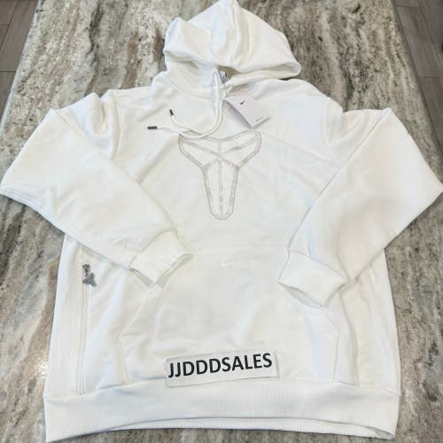 Nike Kobe Bryant Hoodie Pullover Halo White Sweatshirt HF0066-100 Men’s Sz Large

New With Tags-$125