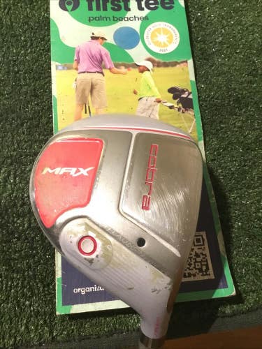 Cobra Ladies Max Offset 19* 3 Wood Matrix 50 White Tie X4 Graphite Shaft (42)