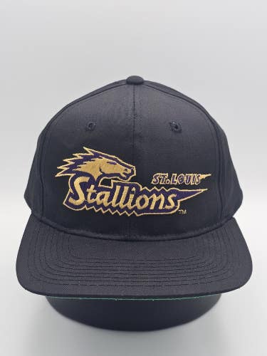 NEWZ Vintage St. Louis Stallions Starter 1990s Defunct NFL Sports Hat Snapback