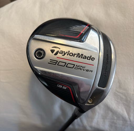 Unisex 2021 TaylorMade 300 Mini Right Handed Driver Stiff Flex 13.5 Loft (Used)