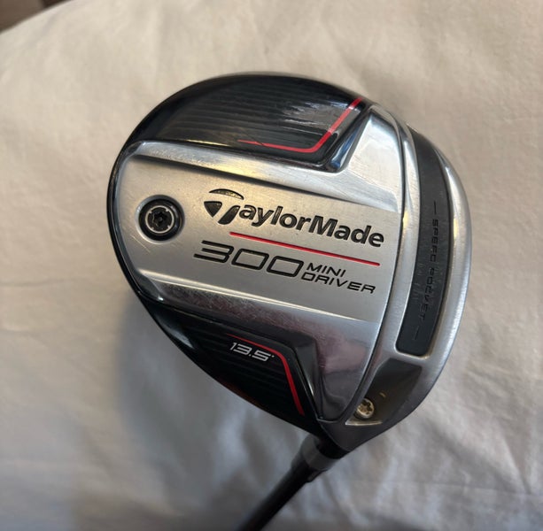 Unisex 2021 TaylorMade 300 Mini Right Handed Driver Stiff Flex 13.5 Loft (Used)