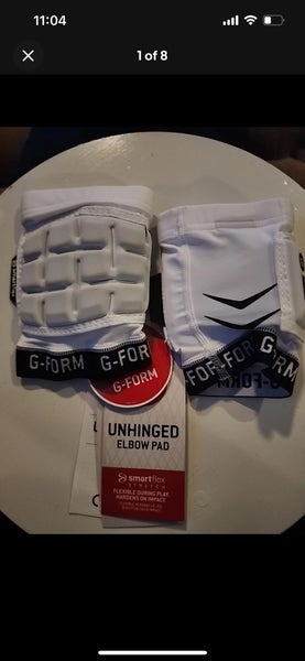 G Form lacrosse Medium Adult Elbow Pads (New) Unhinged NWT