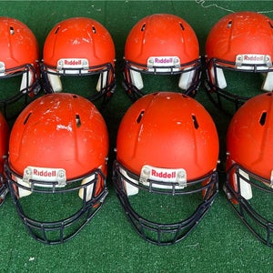 Bundle 8 Helmets Riddell Speed Football Adult 4M, 4Large