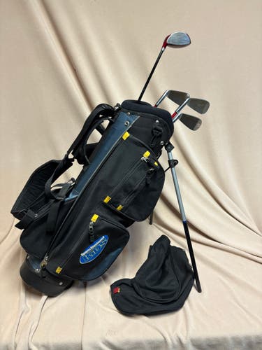 Junior Red Zone Right Handed Clubs (Full Set) Junior 4 Pieces (Used)