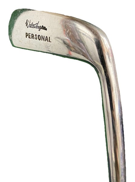 Walter Hagen Personal Long Hosel Blade Putter RH Fluted Steel 33.5" Good Grip