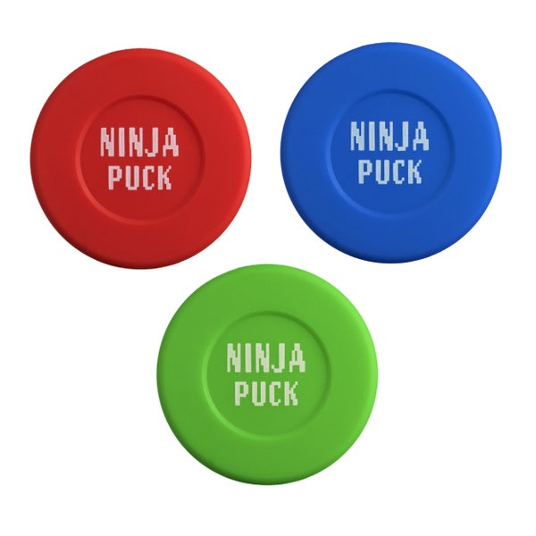 (New) Hollow Air Filled Practice Pucks Indoor/Outdoor by Ninja Puck