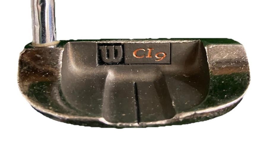 Wilson Ci9 Copper Insert Mallet Putter RH Fat Shaft Steel 34.5" Nice Lamkin Grip