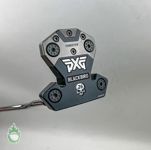 Used Right Handed PXG Battle Ready BlackBird 33" Putter Steel Golf Club