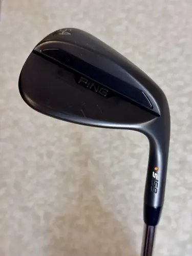 Ping s159 Midnight Wedge Sand SW 54° H10 Z-Z115 Steel Shaft Orange Dot 35” RH