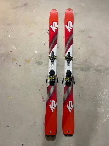 Unisex K2 156 cm Alpine Touring Skis With Bindings (Used)